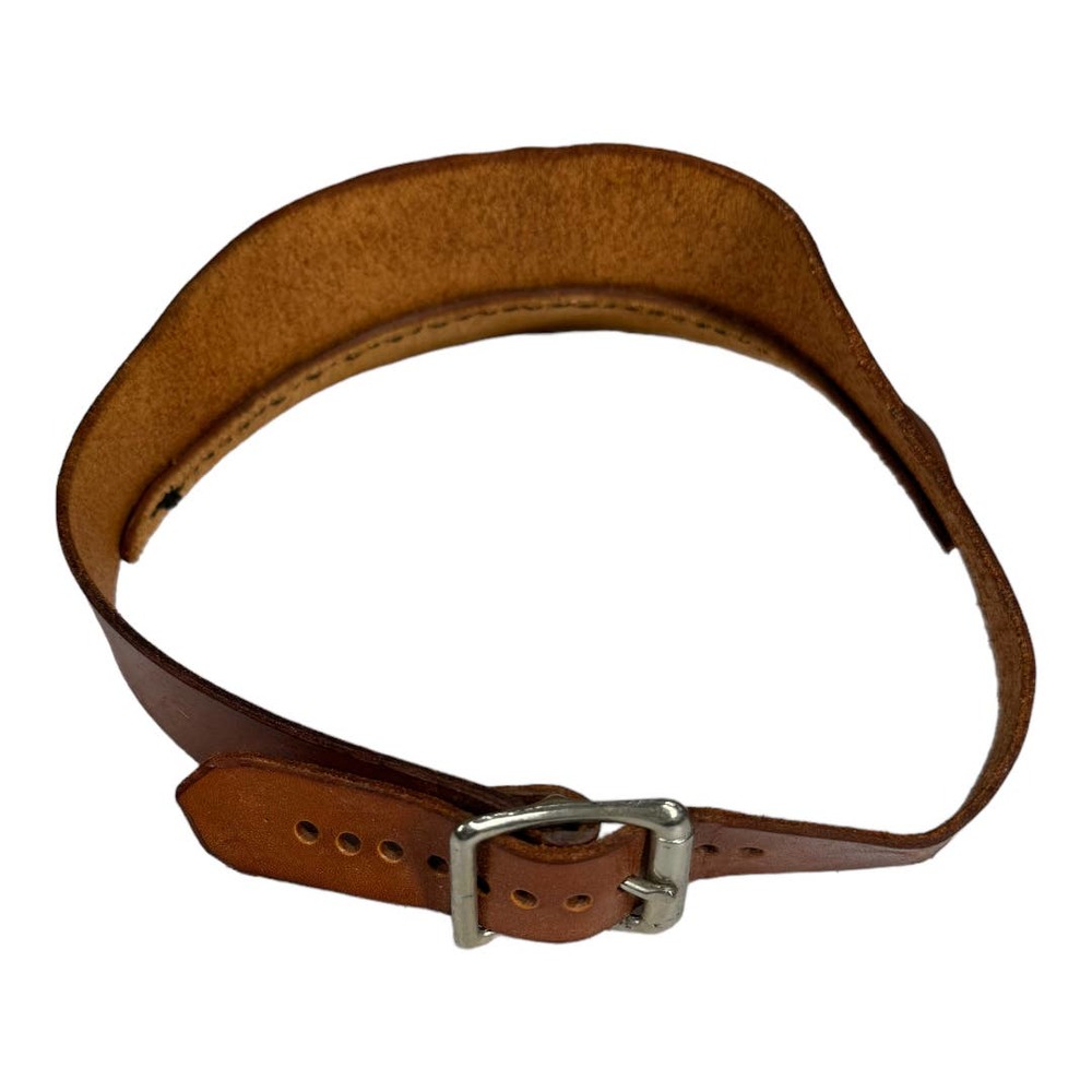 Vintage Tooled Stamped Leather Atlanta Falcons Visor Football NFL Handmade - Picture 4 of 7